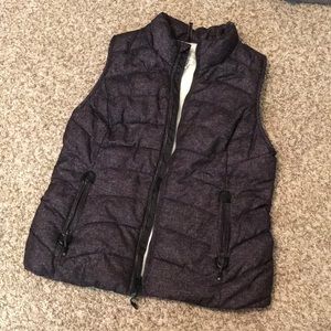 Grey Puffer Vest